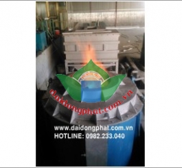 Lò nấu đồng 1500kg