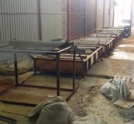 Dây chuyền mạ nhúng nóng lưới hàn ô vuông 